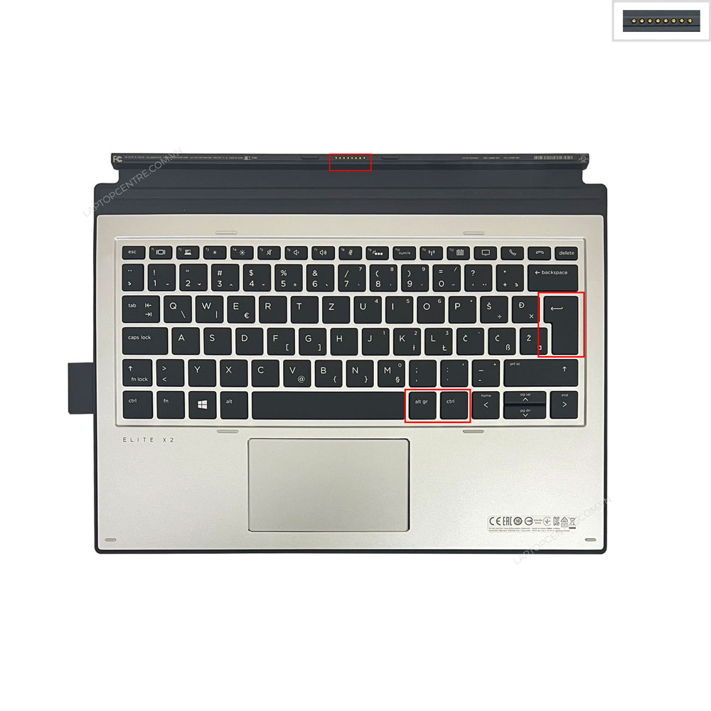 Bàn phím hp elite x2 1013 g3 l05085-051 song ngữ eu tablet dock