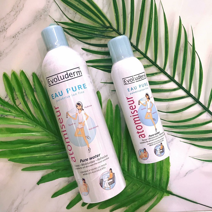 Xịt Khoáng Evoluderm Atomiseur Eau Pure Spray Mist Lyo.vn