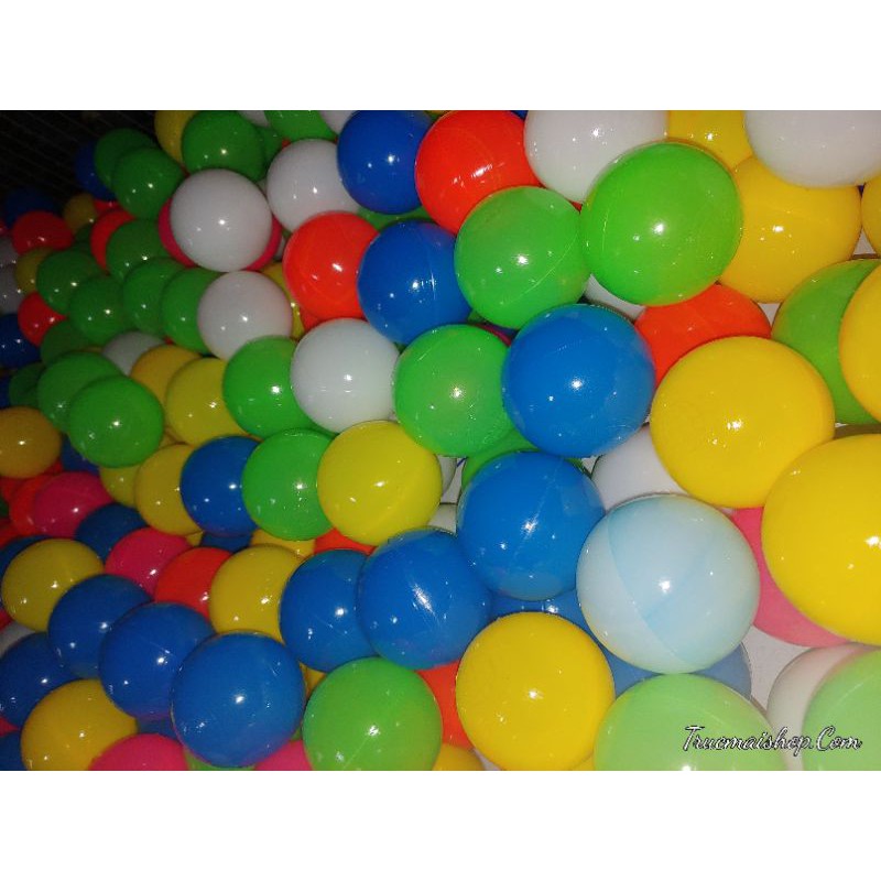 Đồ chơi cho bé 100 quả bóng nhựa Việt Nam kích thước 5.5cm 7.5cm 10cm 15cm 18cm 20cm Phùng Trúc Mai Store