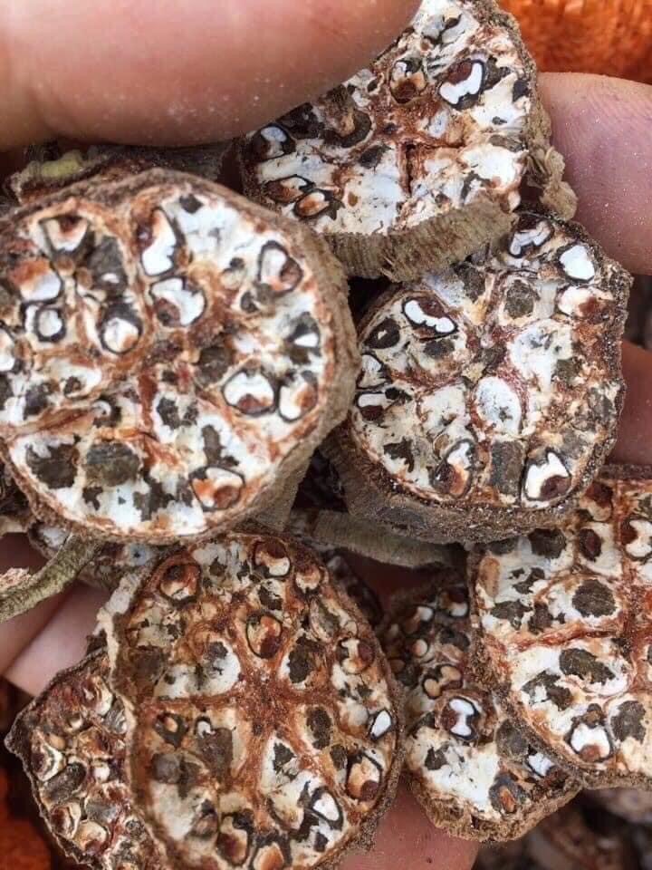 1 kg Chuối hột rừng thái lát đã sấy khô 100% nguyên chất, tự nhiên