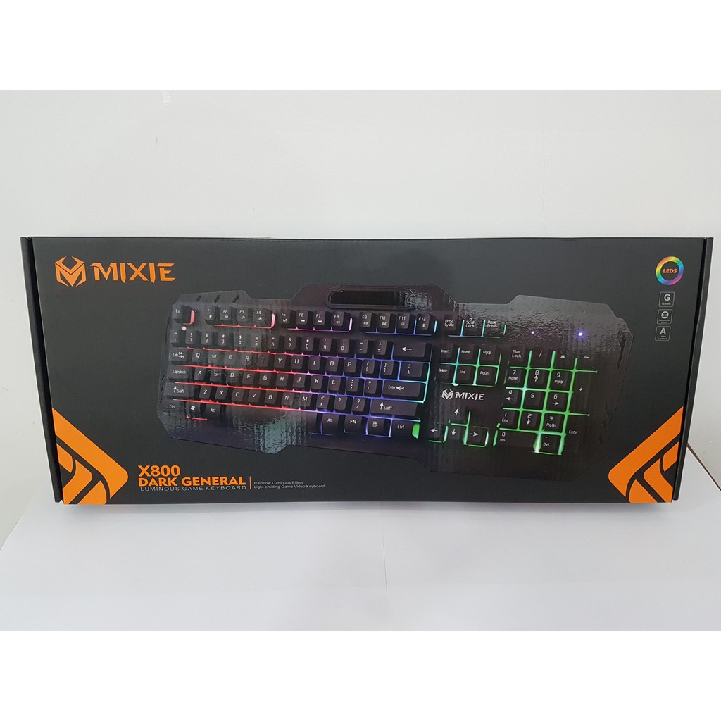 [HCM]PHÍM USB MIXIE X800 CÓ LED - CHUYÊN GAME