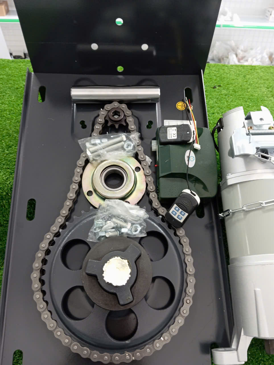 [Trả góp 0%] Bộ motor cửa cuốn YH500KG, tải trọng 500kg lõi đồng