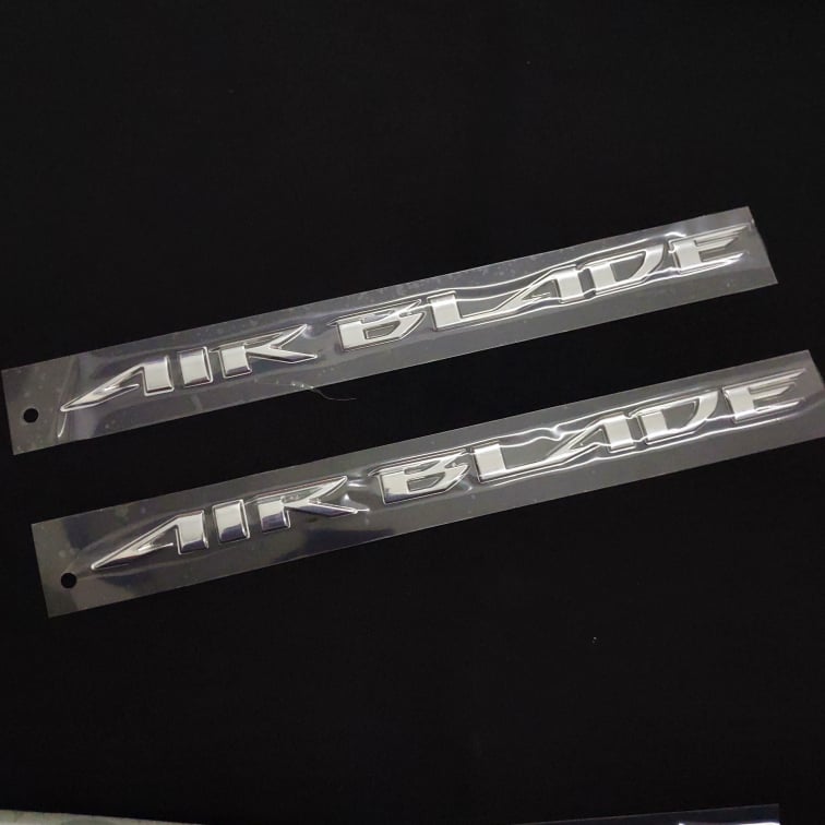 [HÀNG AIRBLADE] TEM DÁN XE AIRBLADE NỔI ZIN THEO XE CAO CẤP (MÀU ĐỎ)