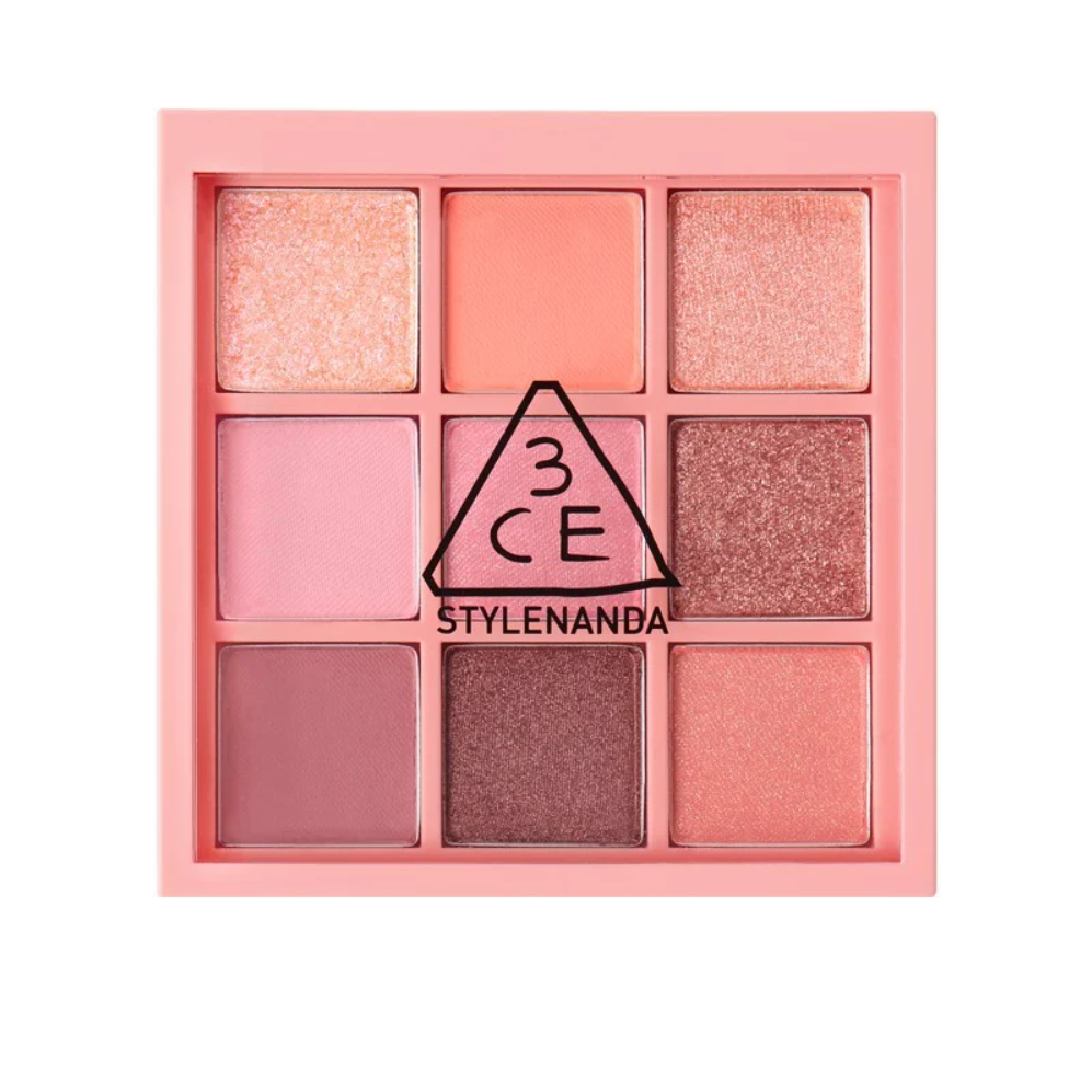 Bảng phấn mắt 3ce 9 ô Beach Muse siêu xinh bám phấn lên màu đẹp