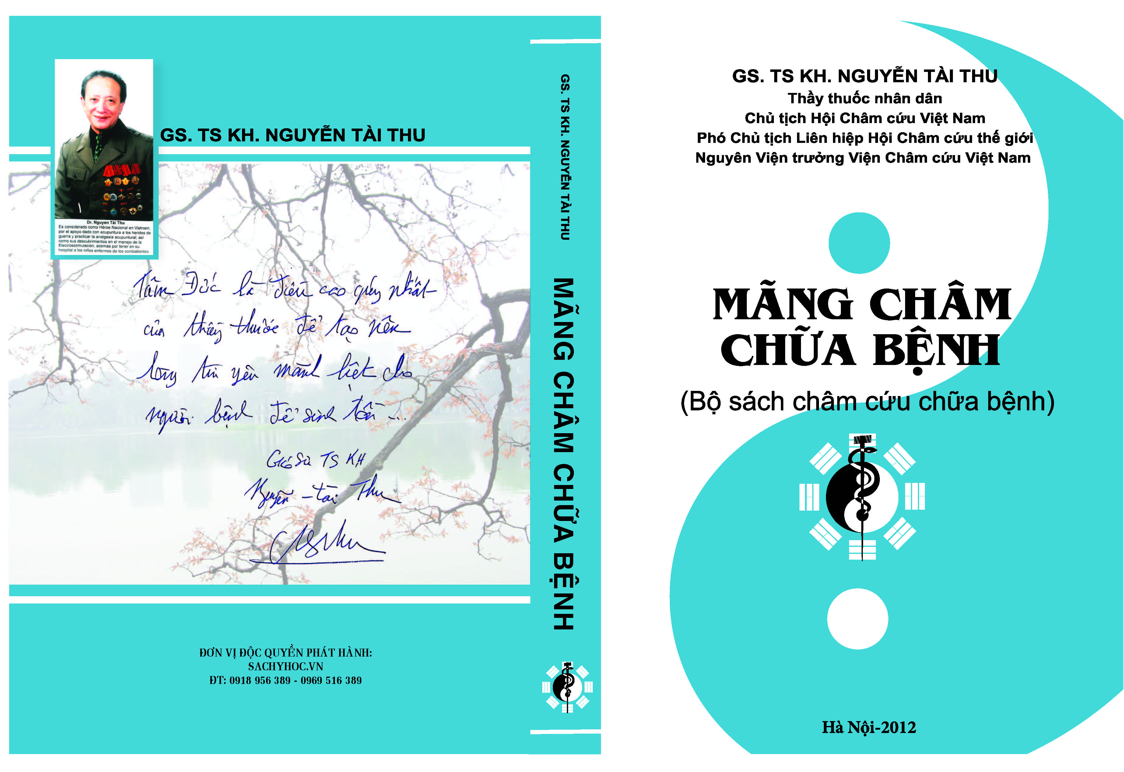 Bộ sách Châm cứu 4 cuốn (GS.TSKH Nguyễn Tài Thu)