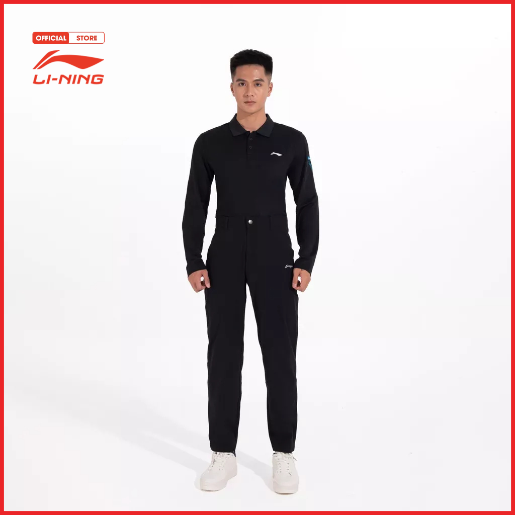 Áo polo thể thao dài tay nam li-ning aplsc25-3