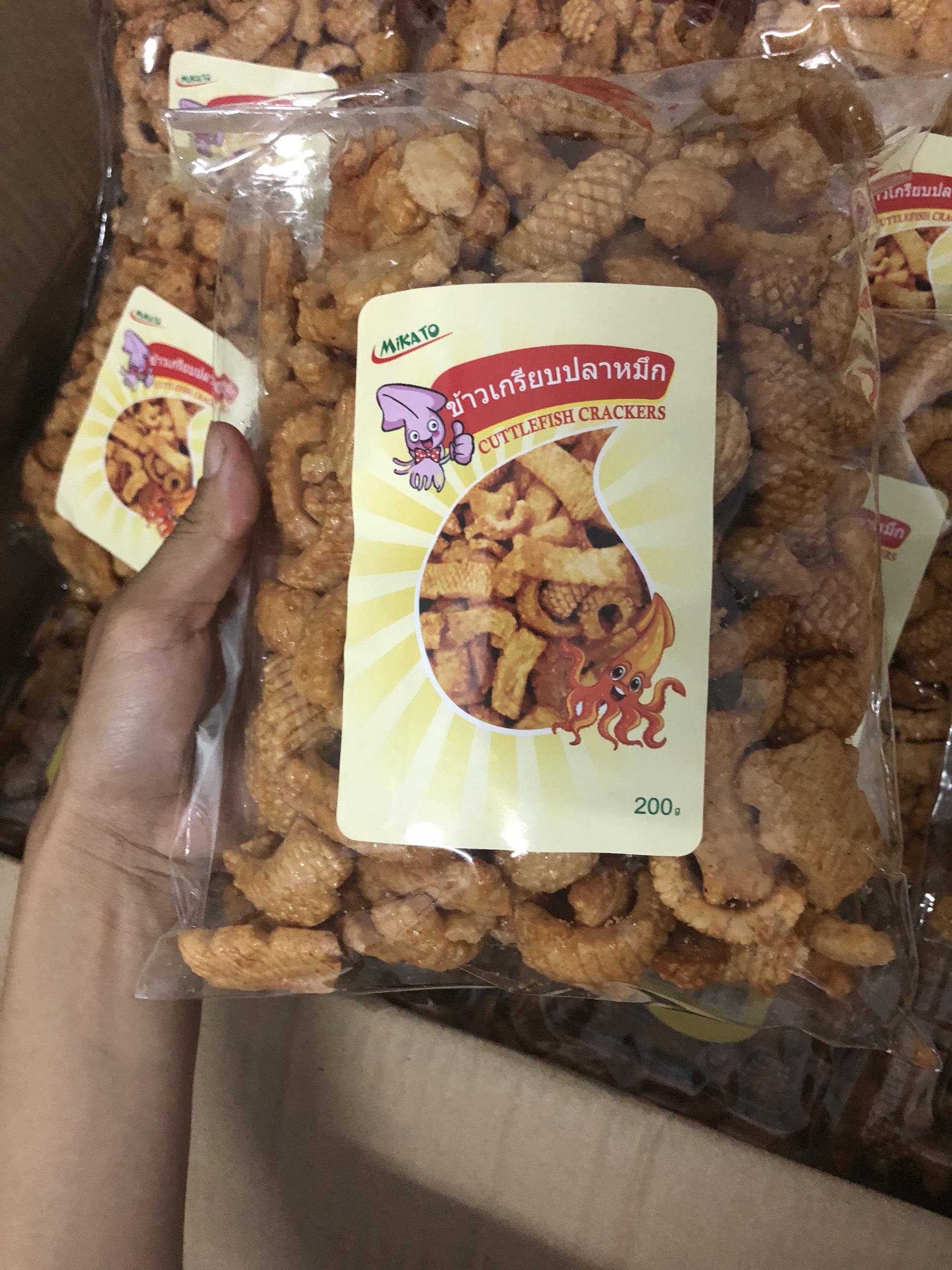 [HCM]Snack mực Thái gói 200gr