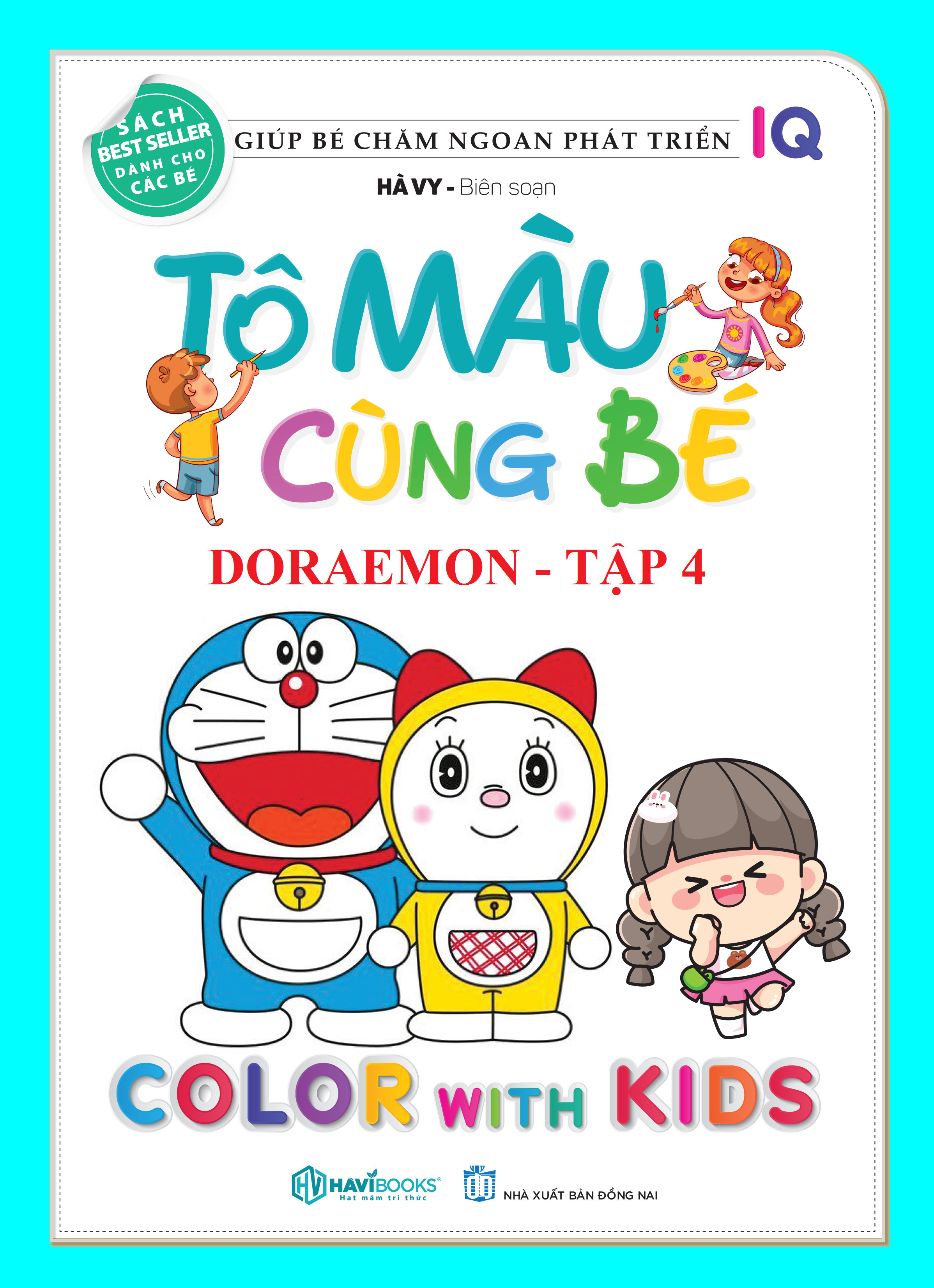 Combo 4: TÔ MÀU CÙNG BÉ 4 (5 cuốn)
