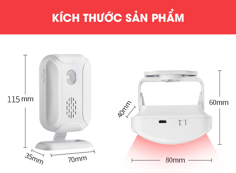 [HCM]Chuông báo khách báo động SF20R