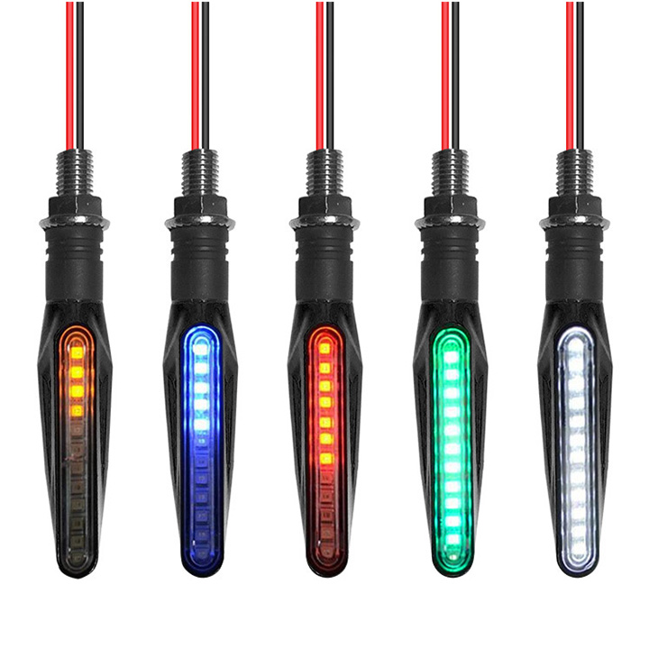 [HCM]Xi Nhan Led Chạy Đuổi Kiểu Audi Gắn Xe Máy [ 1 cặp Đỏ ]