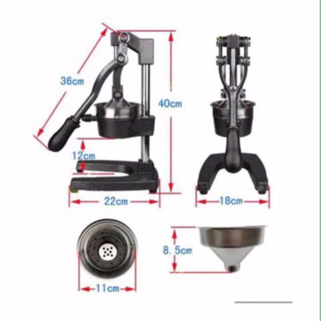 MÁY ÉP CAM,VẮT CAM INOX BẰNG TAY