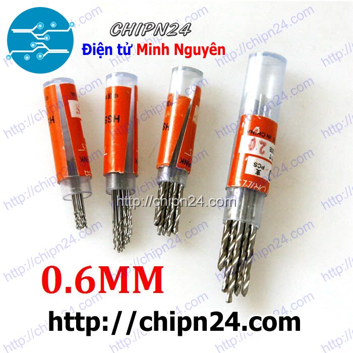 Mũi khoan 0.6mm
