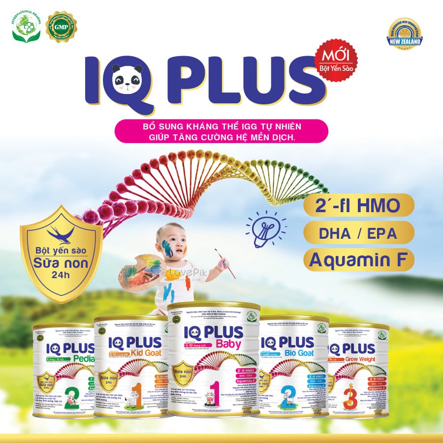 Sữa IQ Plus Baby 900g