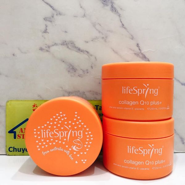 KEM LIFESPRING COLLAGEN Q10+ ÚC