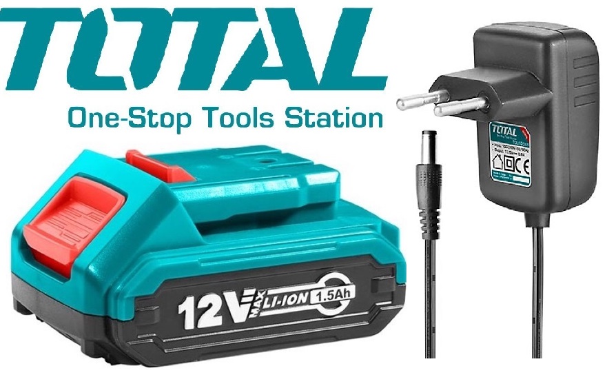 Pin sạc 12v 1.5ah lithium-ion total tbli12151