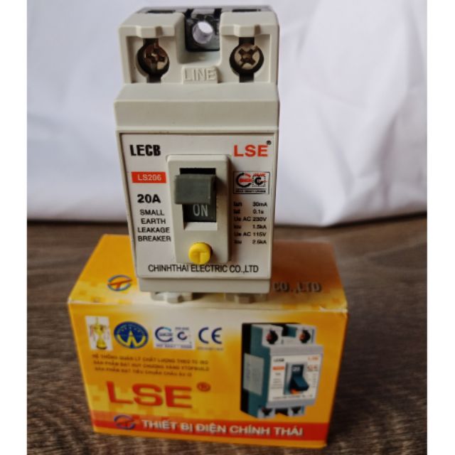 [HCM]CB (Aptomat) chống giật LSE 10A20A30A