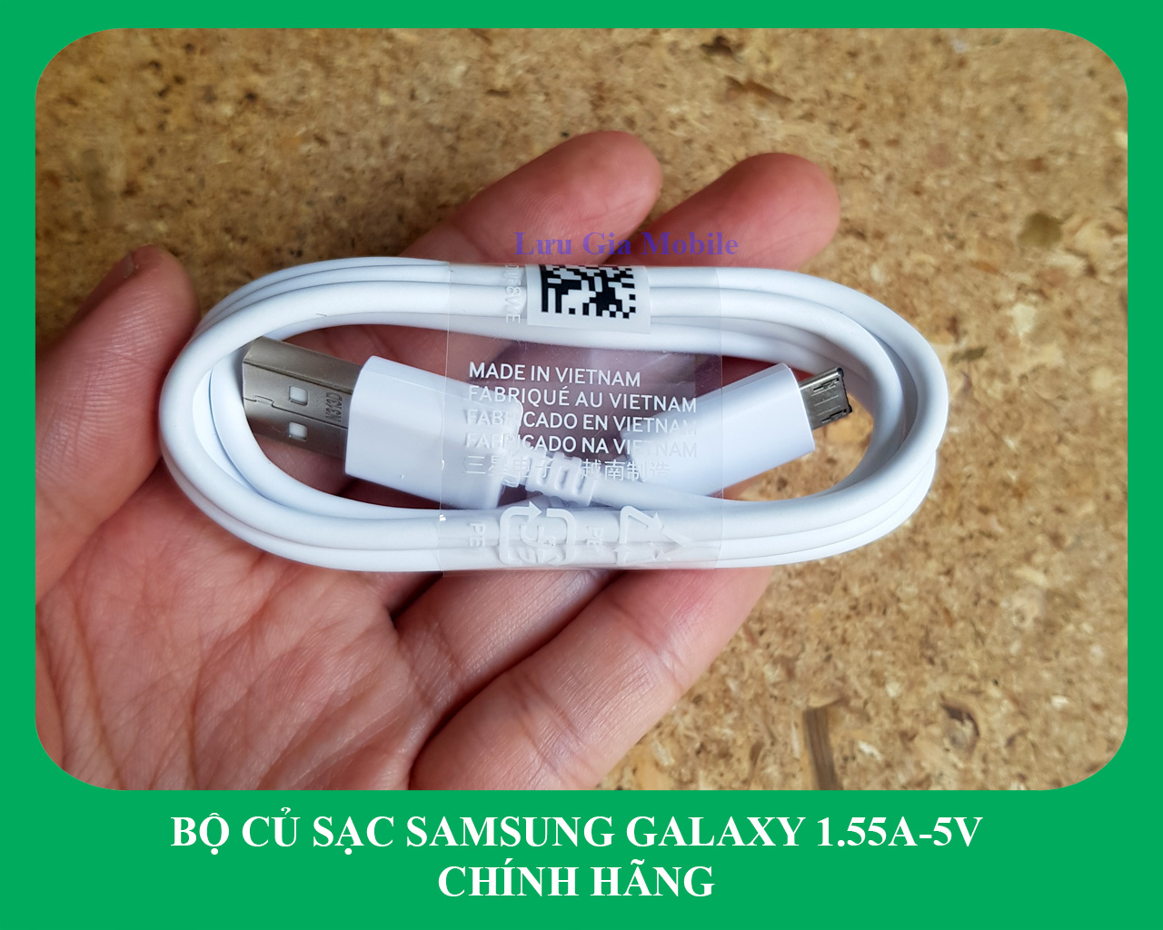[1.55A-5V] Bộ củ sạc Samsung M10 công ty | Galaxy A10 công ty