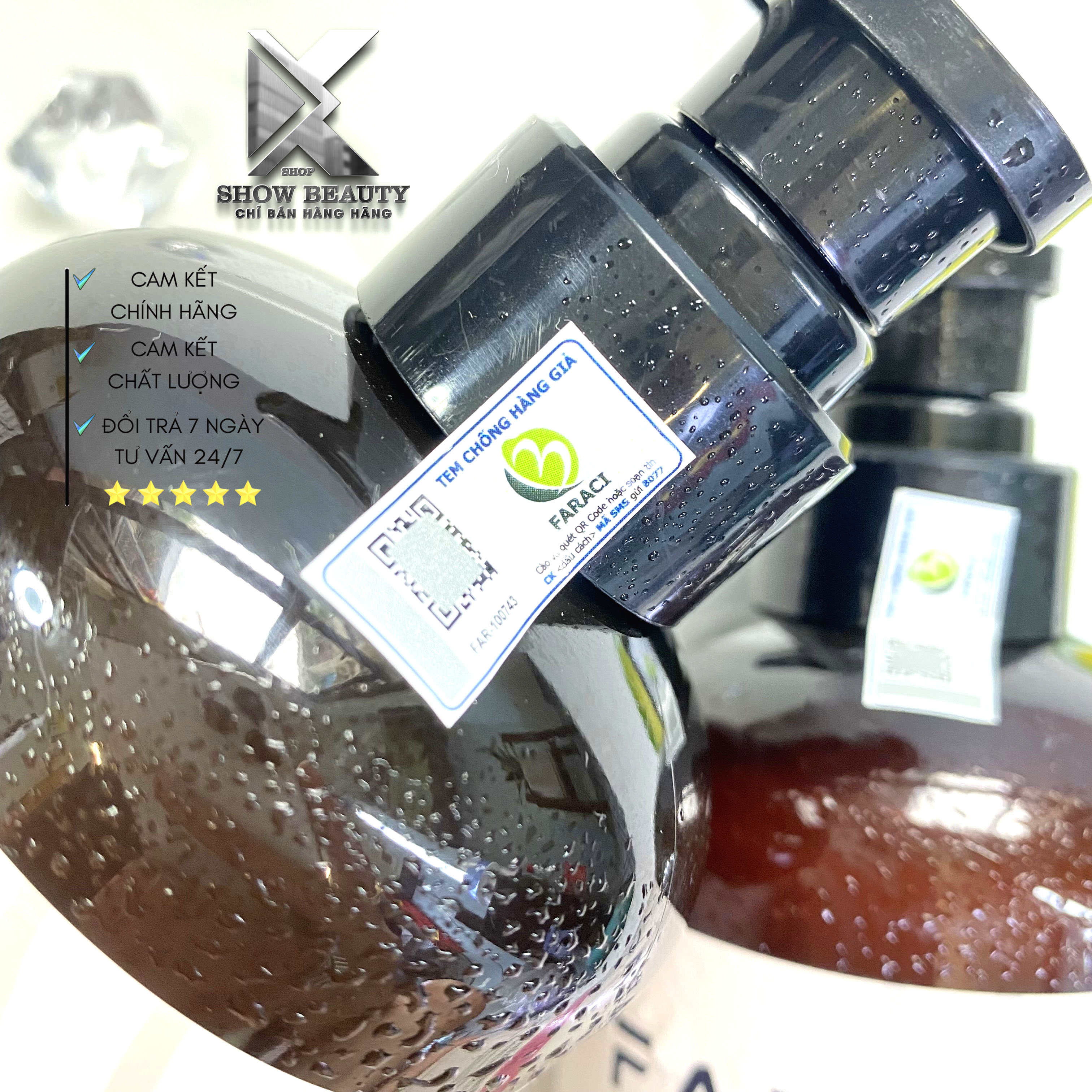 Dầu Gội Xả Faraci Phục Hồi Tóc Siêu Mềm Mượt 750ml