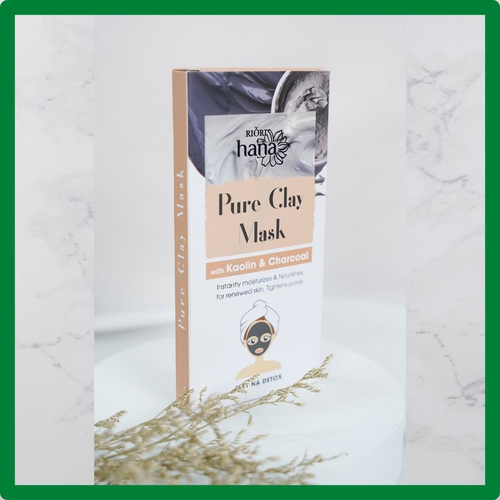 [1 Gói 12g] Mặt Nạ Đất Sét, Mặt Nạ Detox, Thải Độc Da RIORI Pure Clay Mask