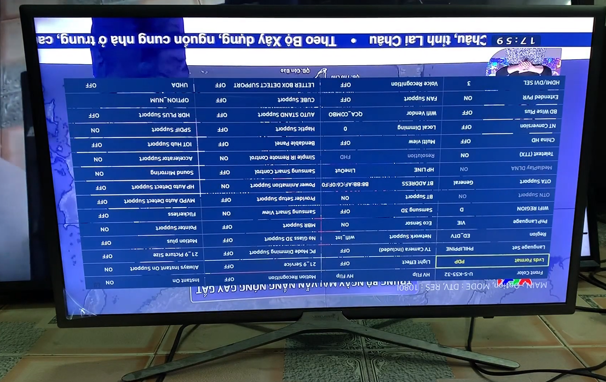 Điều khiển mở mã service SAMSUNG (điều khiển mở mã cho TiVI SAMSUNG từ 32 đến 85 inch)