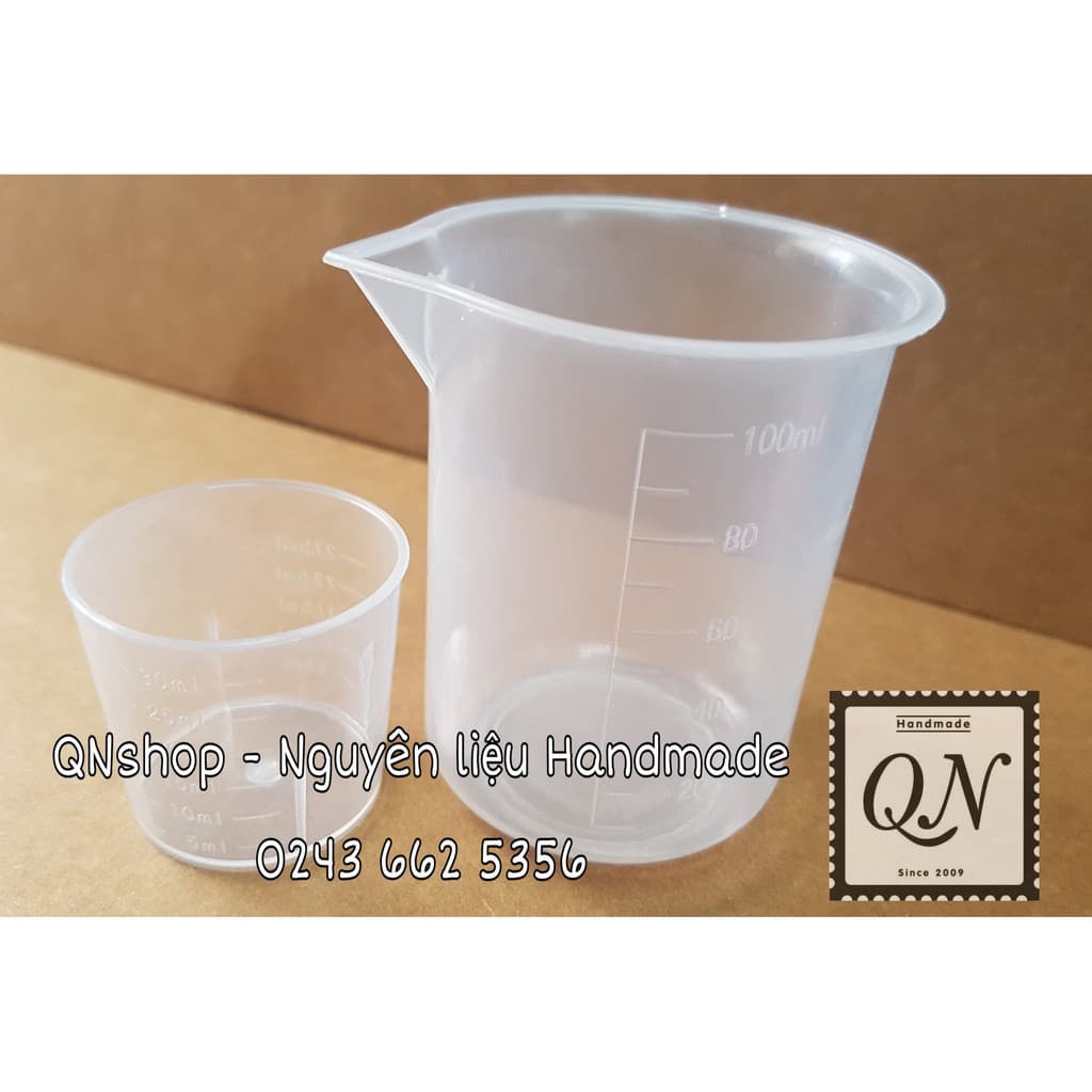 bộ cốc đong 30ml + 100ml