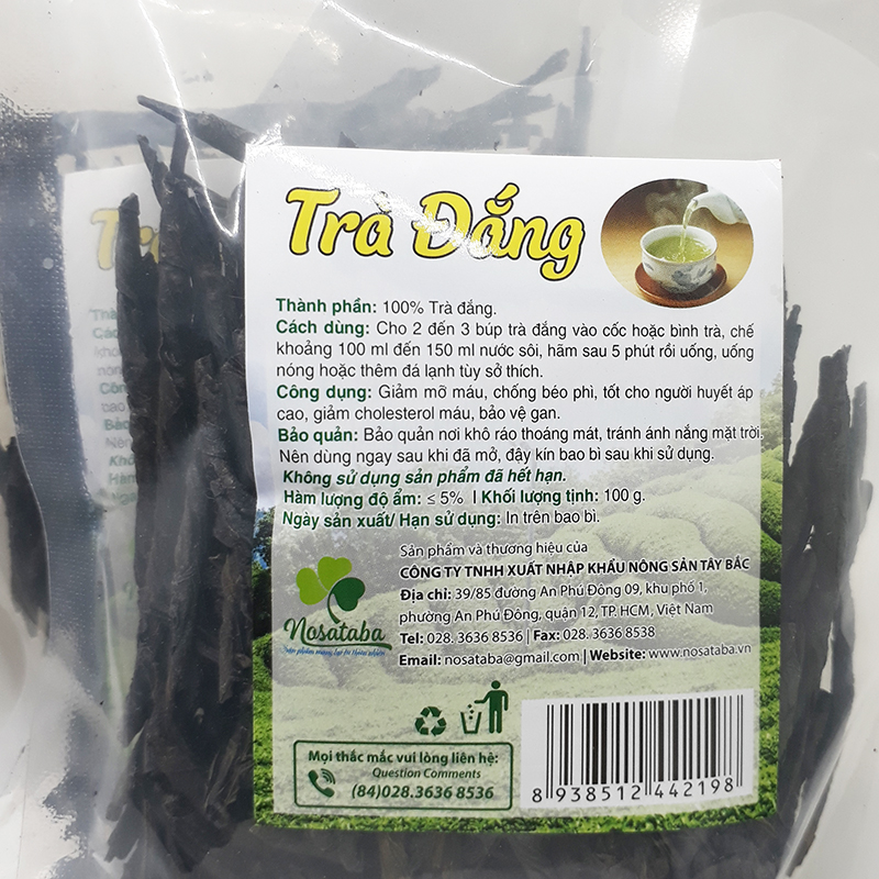 Trà đắng chất lượng cao - 2 gói (100g/gói)