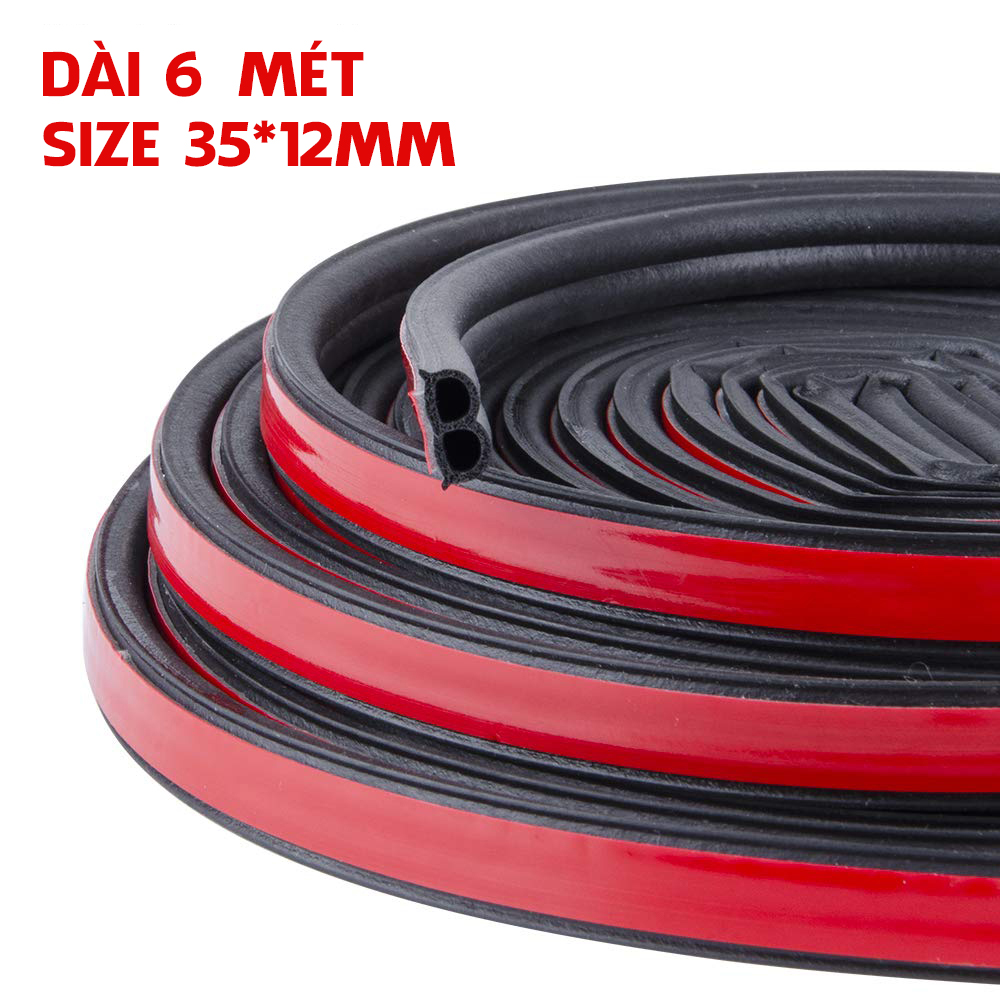 Ron Gioăng Cao Su Chữ P Dán Cửa Xe Chống Ồn Giữ Nhiệt Dài 5 Mét LeGaXi SWP2
