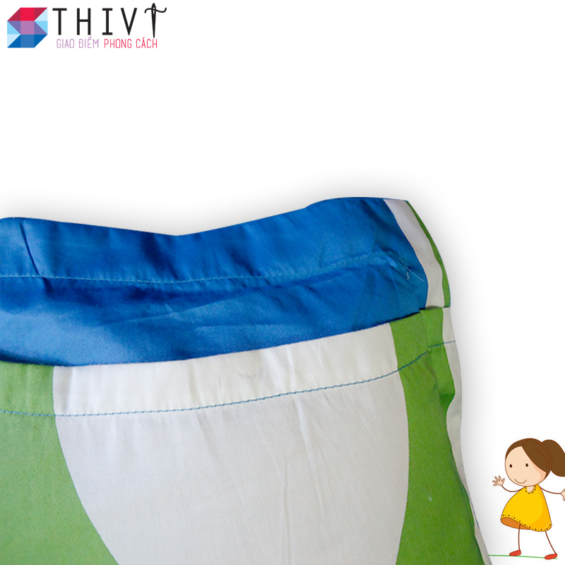 Bộ nệm và gối dành cho bé 52 THIVI