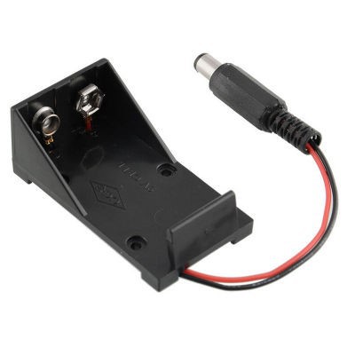 Đế pin 9v có jack dc - ht096