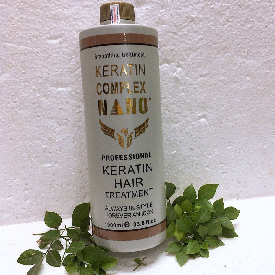 Hấp dầu hấp tóc Keratin Complex Nano hàng chuẩn chuyên phục hồi tóc hư tổn