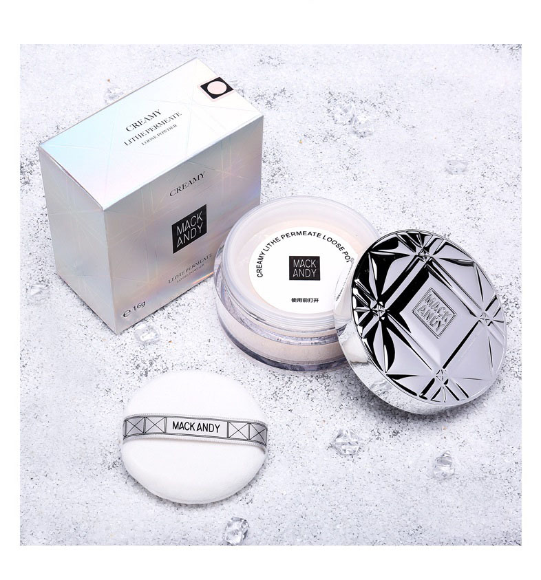 Phấn phủ kiềm dầu dưỡng ẩm MACK ANDY MK037