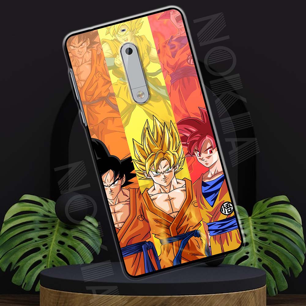 Ốp lưng Nokia 5 mẫu BST Doraemon. One Piece, Dragon ball