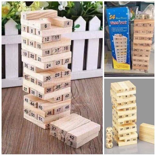 BỘ ĐỒ CHƠI RÚT GỖ LOẠI TO