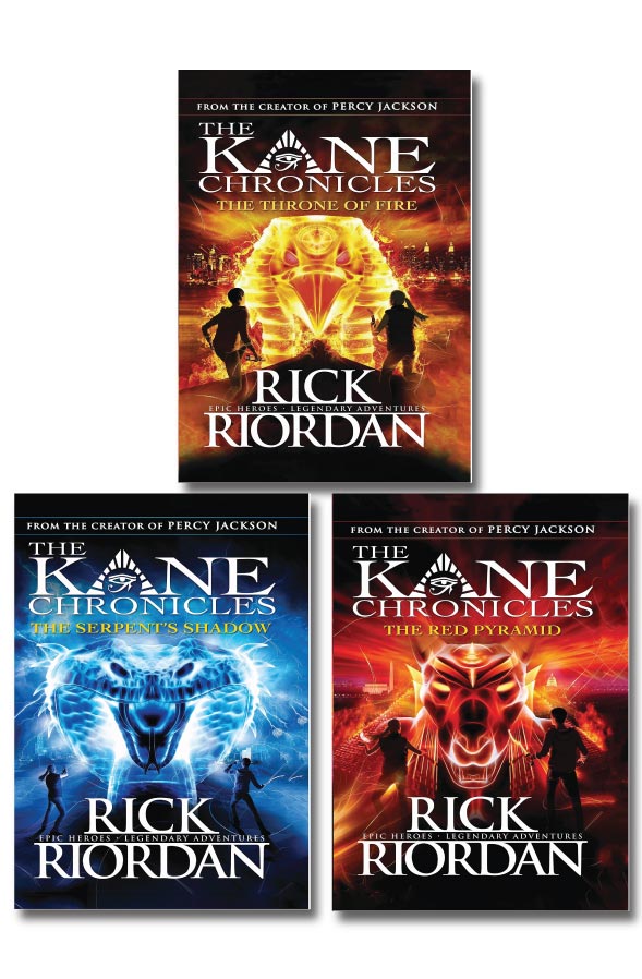 [Truyện Tiếng Anh] The Kane Chronicles – Rick Riordan (3 books)