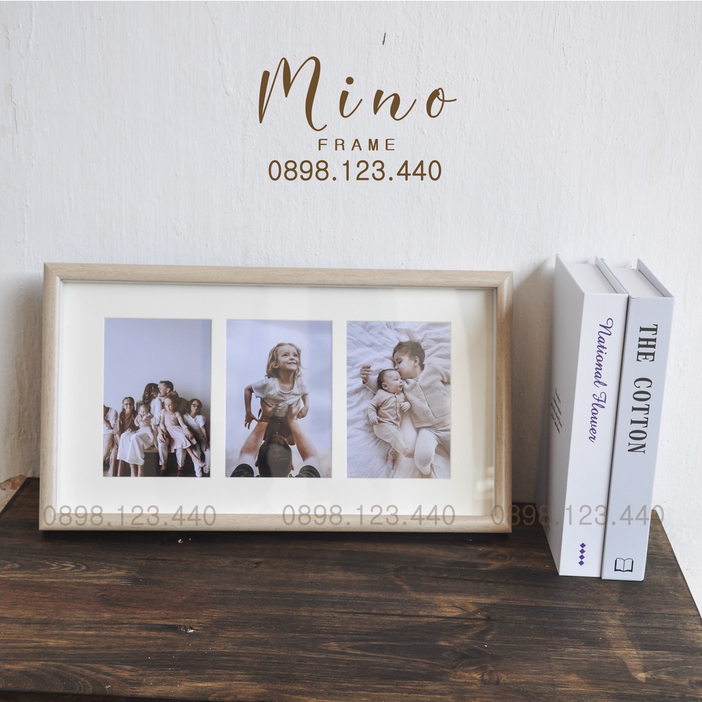 Khung Ảnh Đôi Để Bàn, Quà Tặng Sinh Nhật Mino Frame
