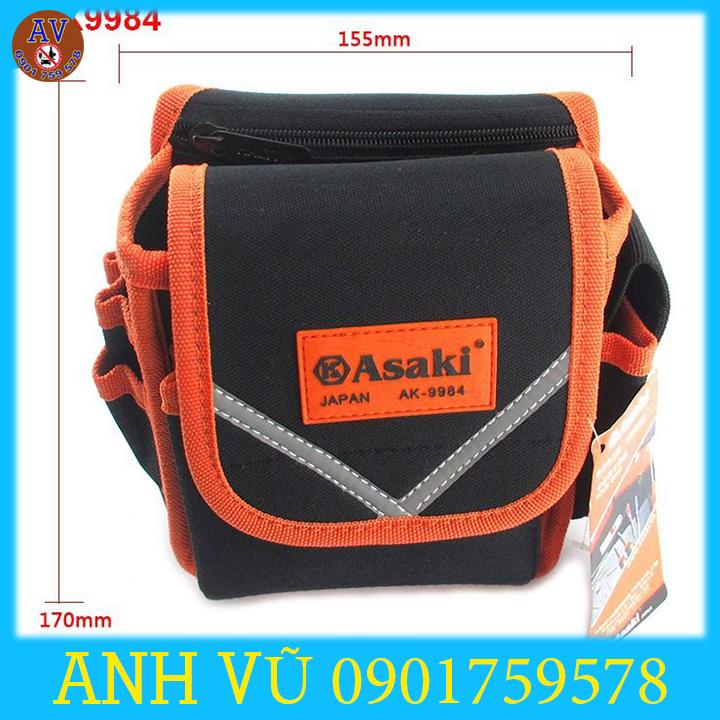 TÚI ĐEO THẮT LƯNG ĐỰNG ĐỒ NGHỀ ASAKI AK- 9984