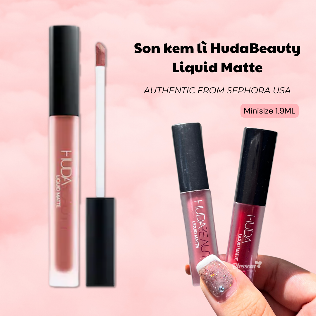 Minisize 1.9ml - Son kem lì Huda Beauty Liquid Matte