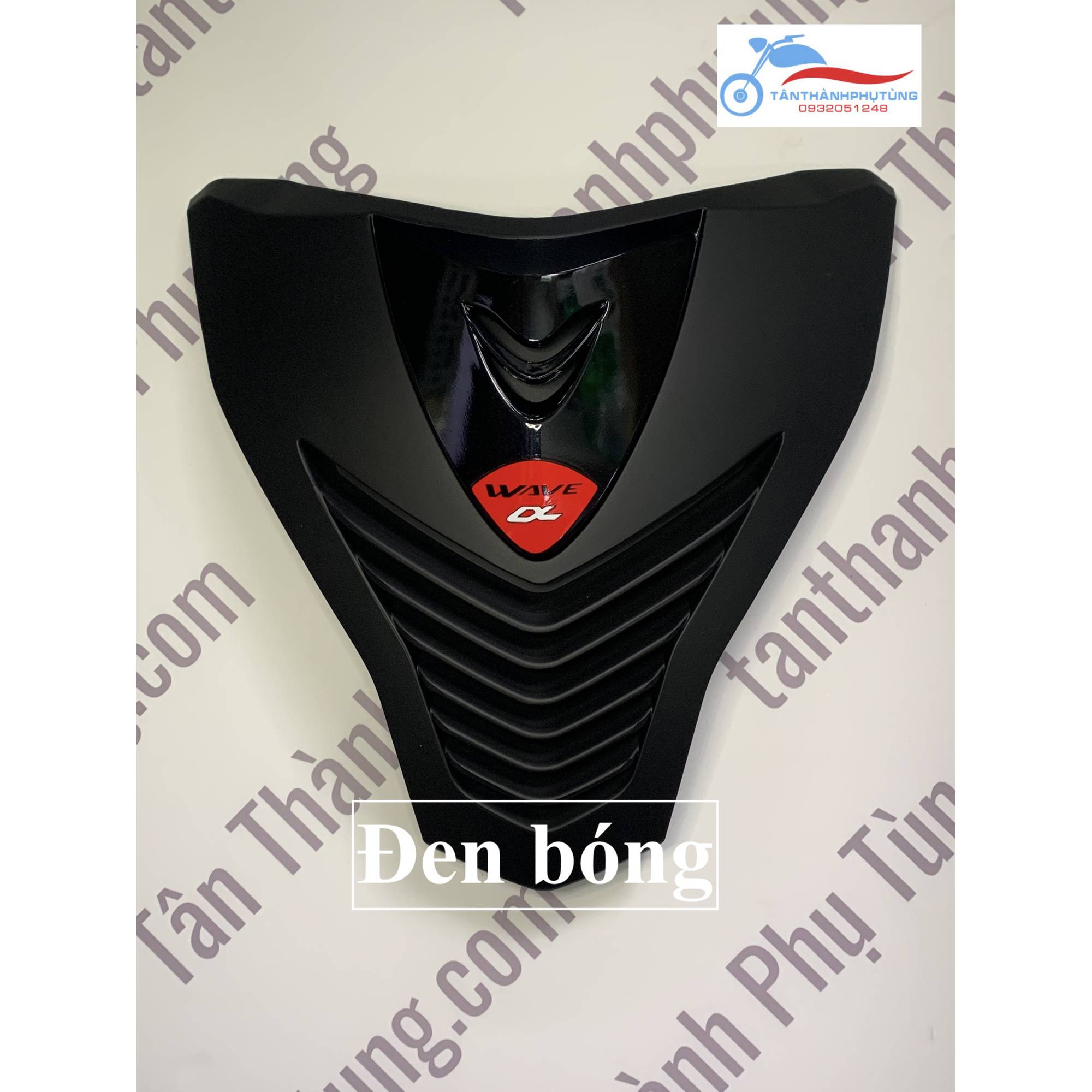 MẶT NẠ WAVE A 110 ĐỜI 2017-2021 KIỂU SH Ý-Màu đen bóng