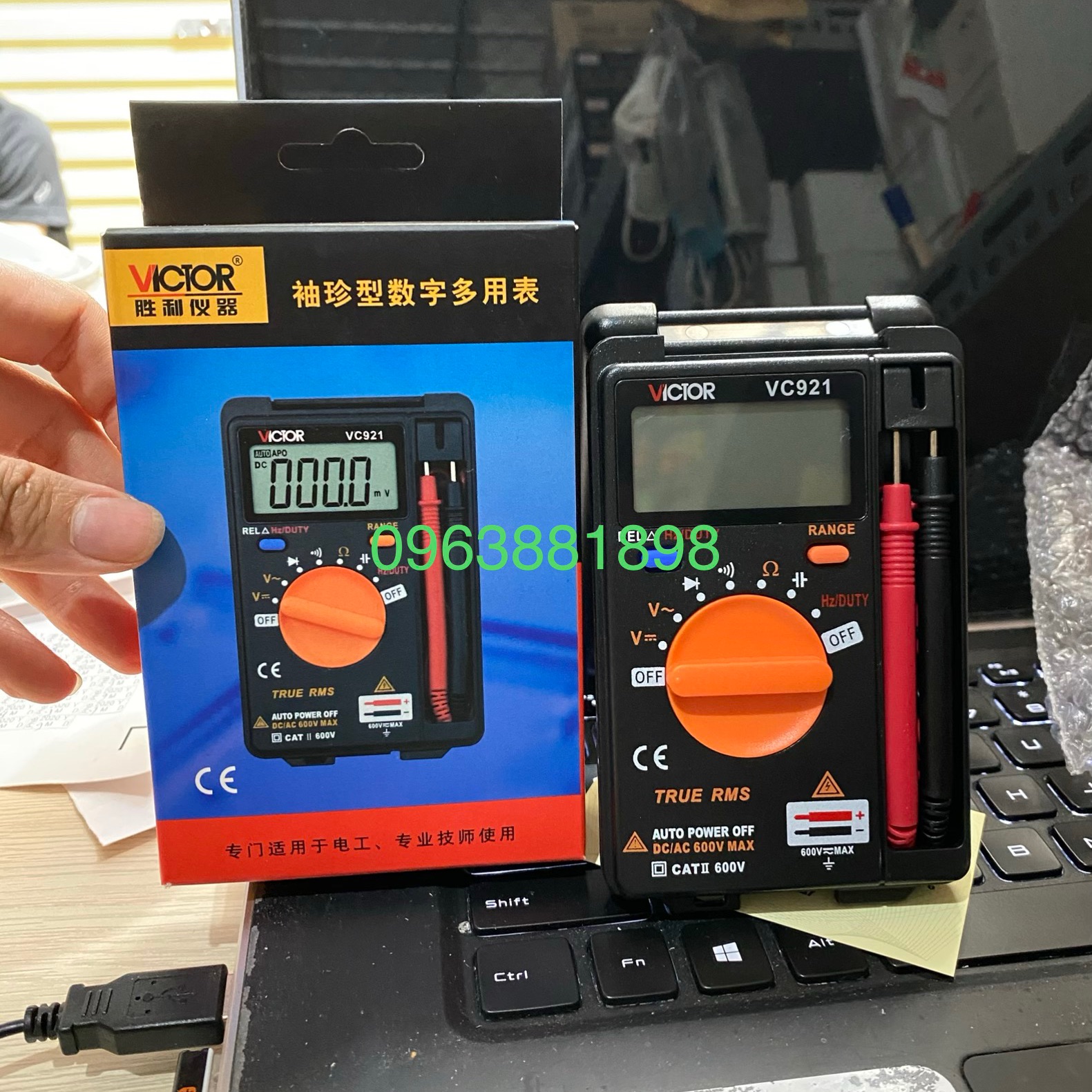 Đồng hồ vạn năng VICTOR VC921
