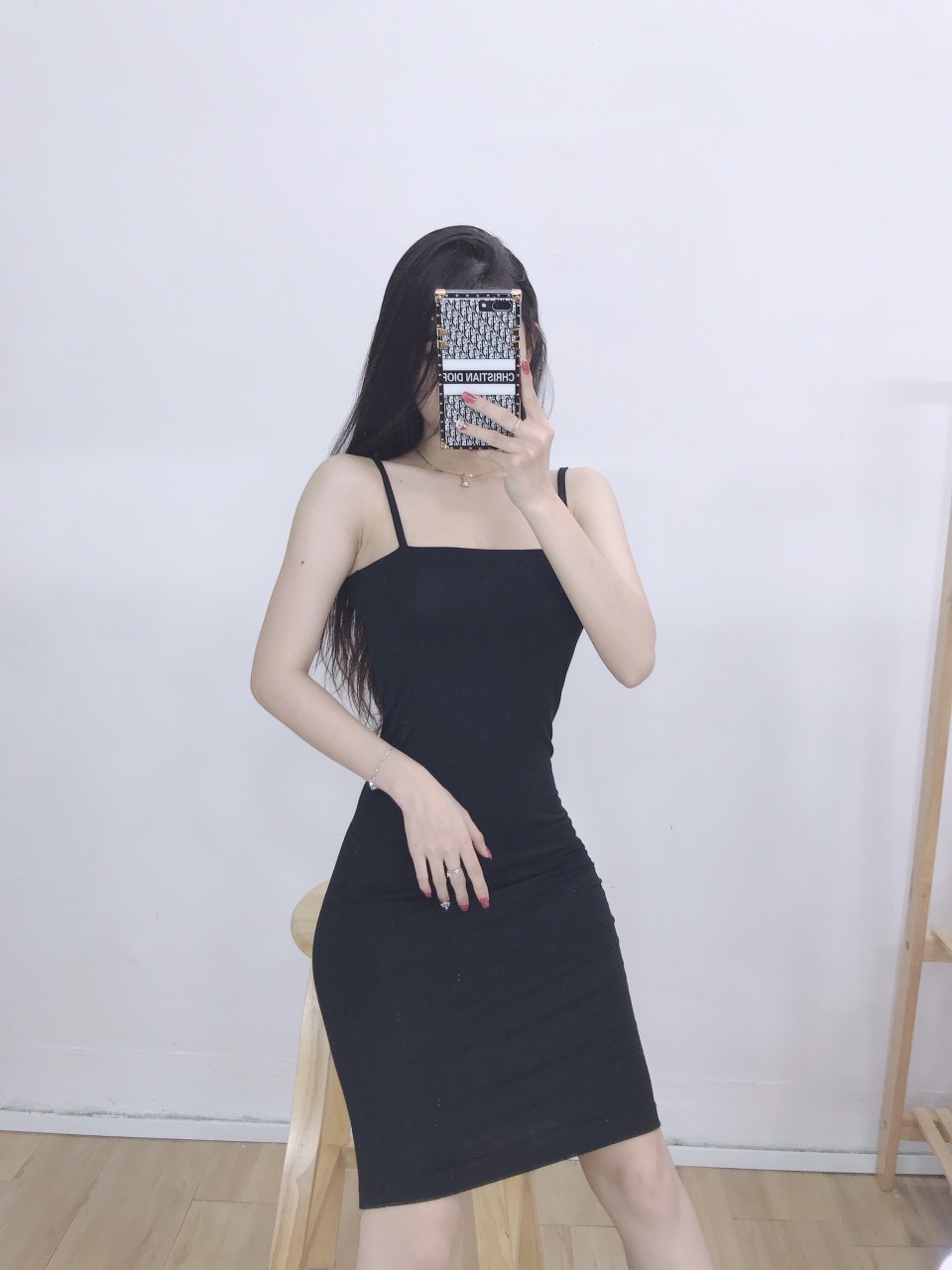 Đầm borip hai dây body cá tính TTKX0711