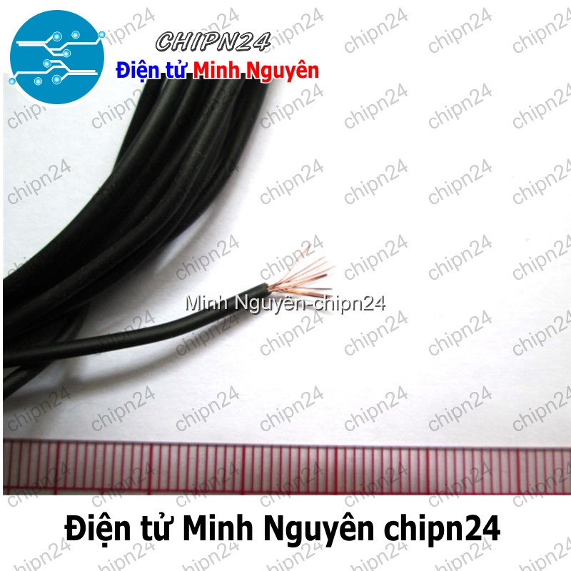 [2 cuộn] Dây điện mềm 0.5MM - Cuộn dây điện nhỏ Lõi Mềm 0.5MM - HH000199