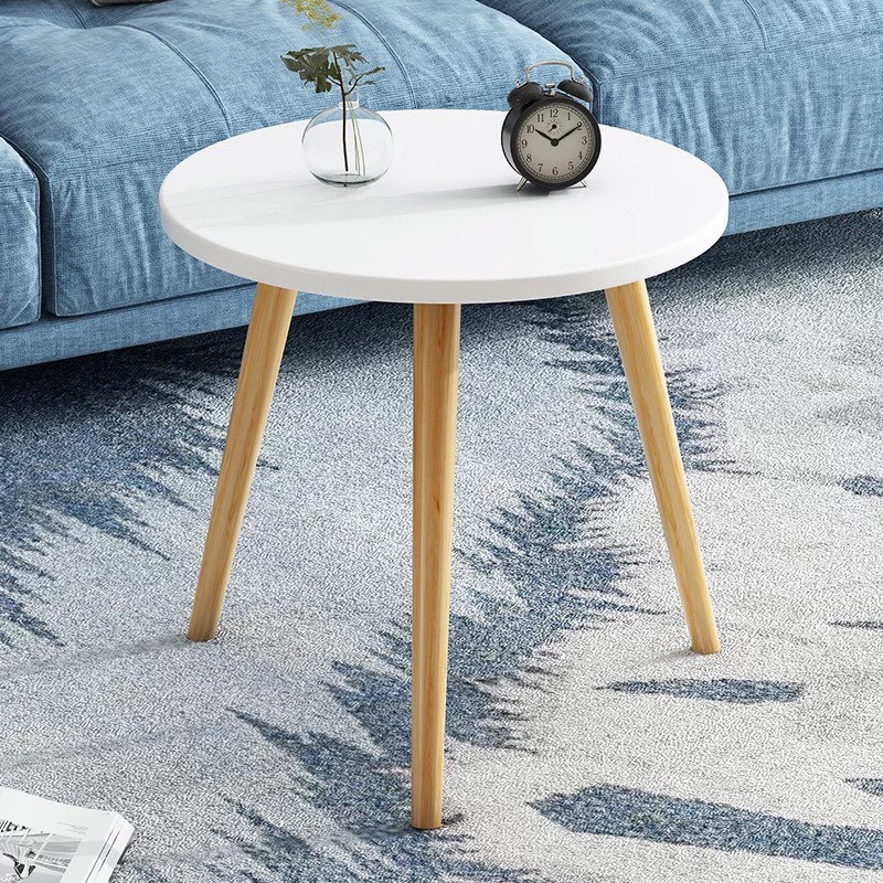 Bàn trà sofa vintage mặt tròn ( Mặt 50 cm)