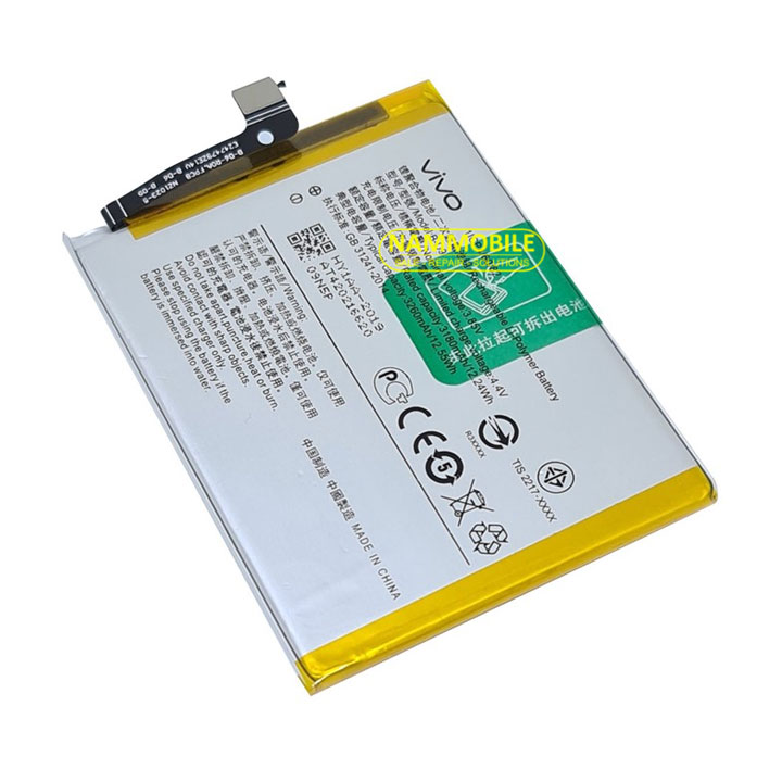 Free ship pin vivo v9-y85-y85a-y85 dual sim-vivo z1 b-d9 1723 1726 3260mah zin + tặng siu dán pin