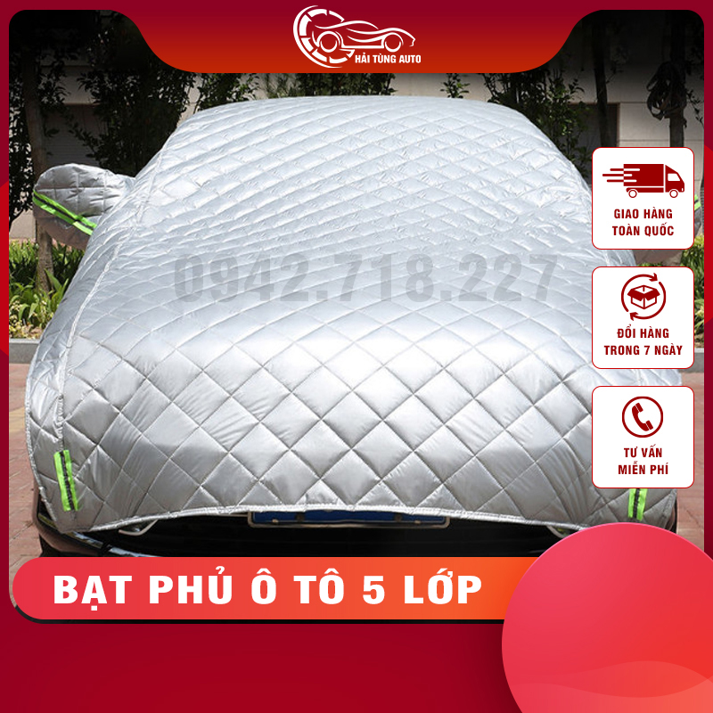 Bạt phủ ô tô 5 lớp cao cấp