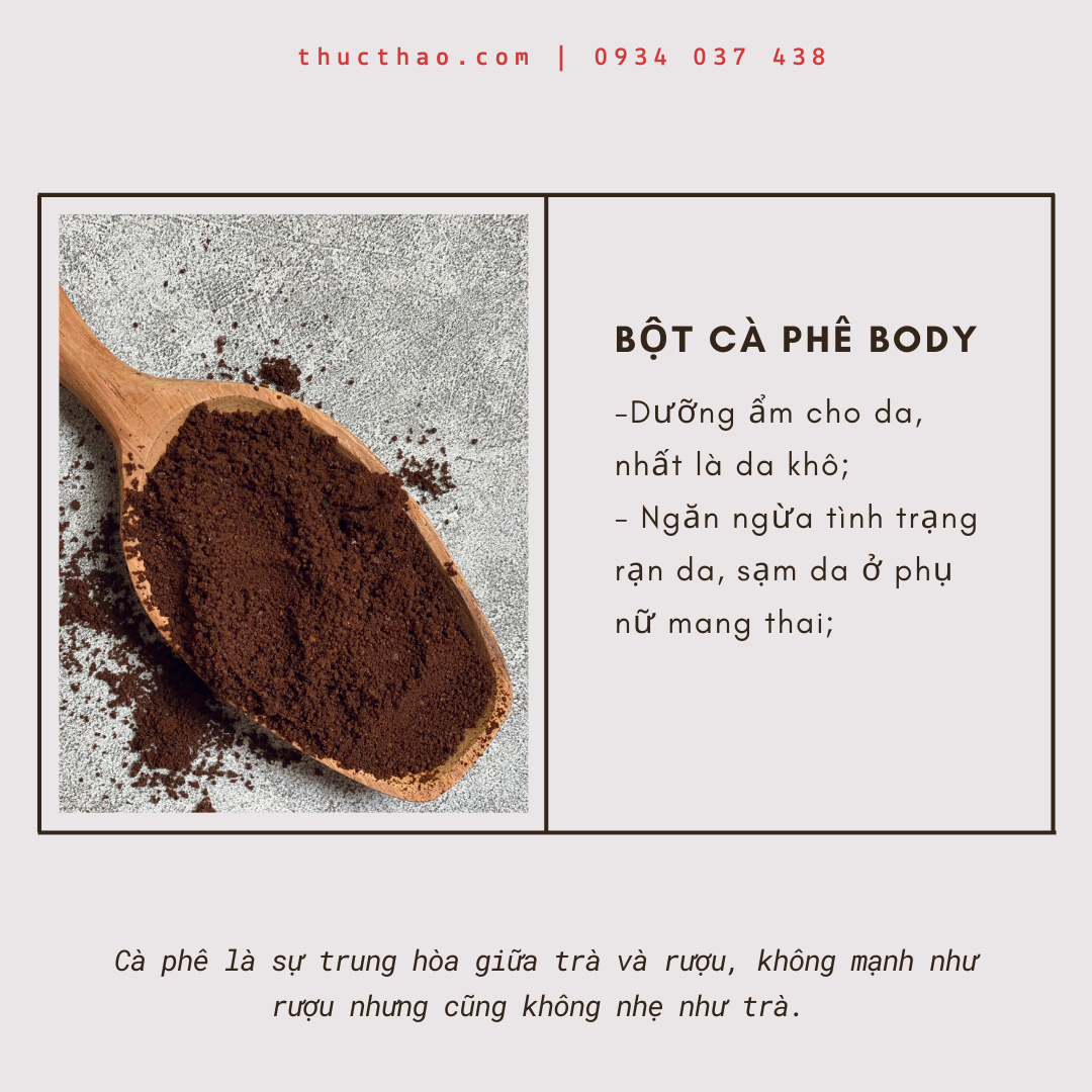 BỘT CÀ PHÊ BODY TẨY TẾ BÀO CHẾT