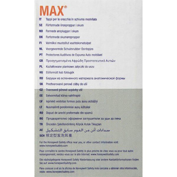 Bộ 10 nút tai chống ồn không dây Howard Leight Max 1