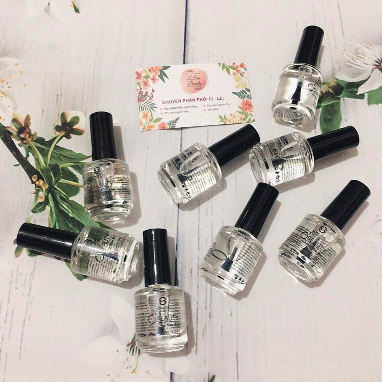 SƠN MÓNG TAY - SƠN BÓNG MAU KHÔ NẮP ĐEN 16ML/CHAI