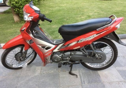 DÀN ÁO XE SIRIUS - SIRIUS RC PHANH CƠ  MÀU ĐỎ CỜ