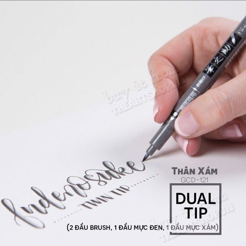 [THEARTSHOP] Bút viết thư pháp TOMBOW Fudenosuke GCD