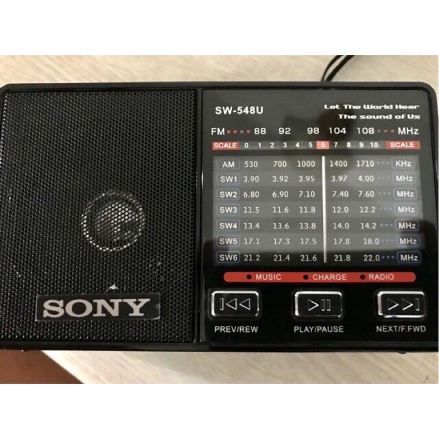 đài radio ws 548 u thẻ nhớ usb